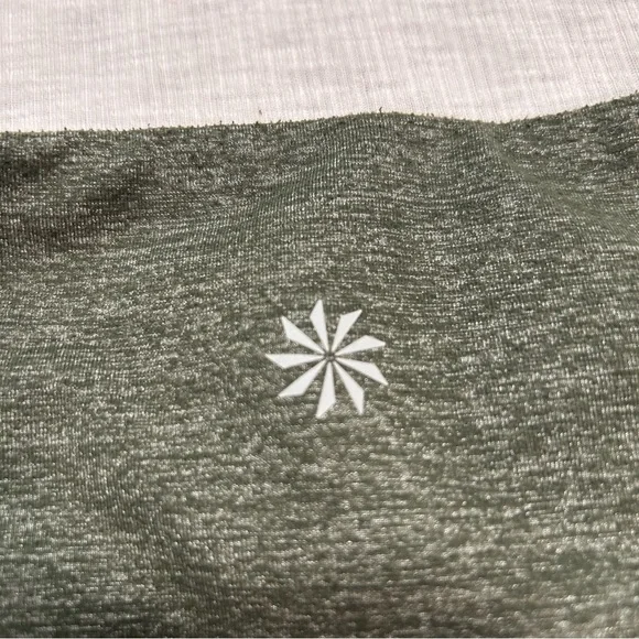 Athleta Mind over Matter Capri Cropped Leggings Lattice Size‎ M Medium Green - Picture 4 of 8